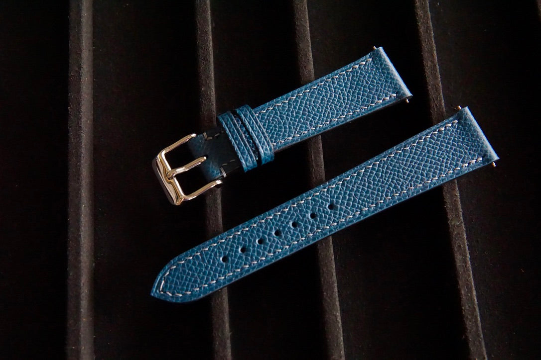 Legion blue Epsom watch strap
