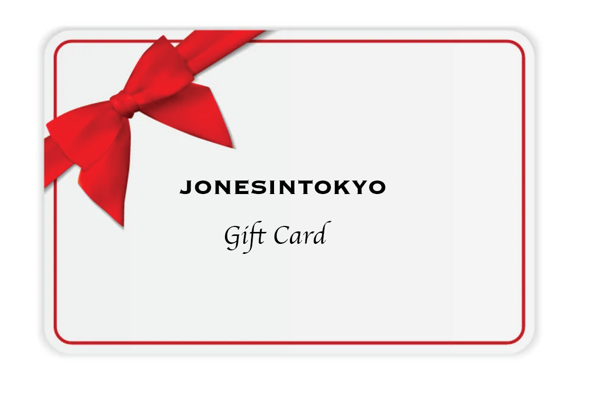 JonesinTokyo Gift card