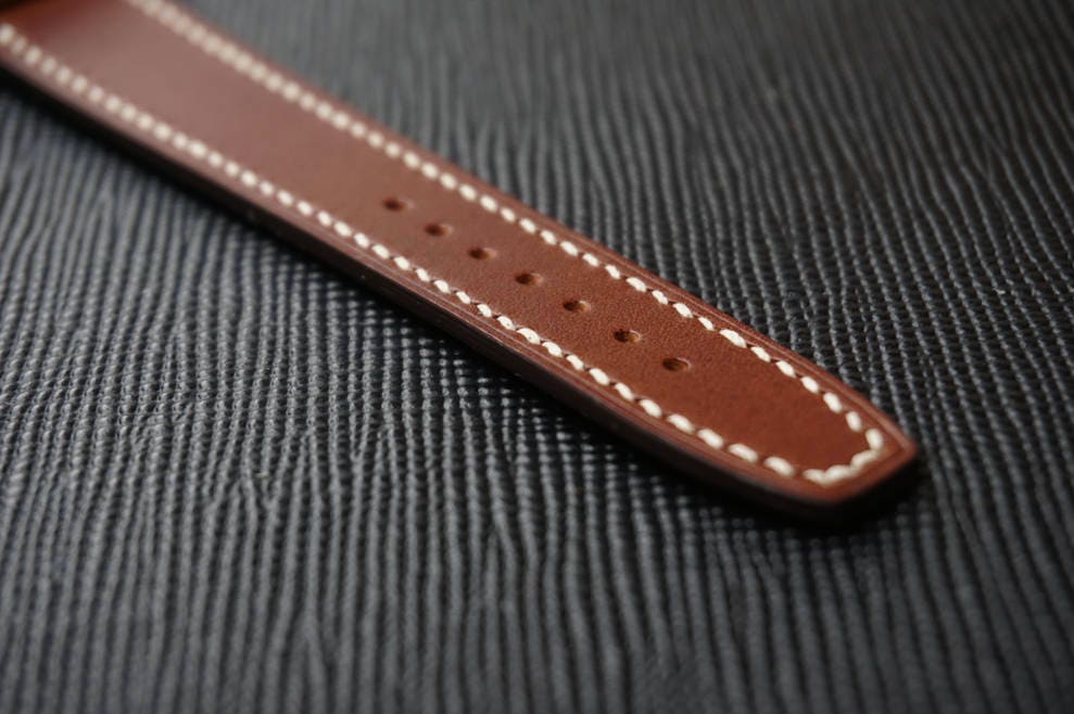 Italian Buttero  with square end watch strap