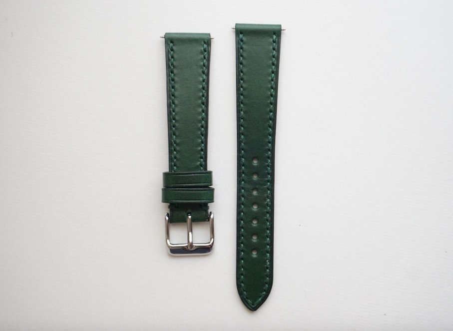 Green Buttero watch strap