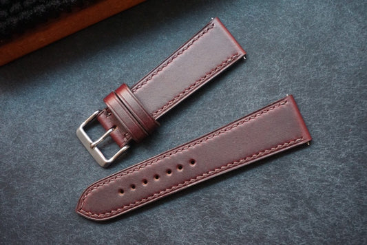 Horween #8  Chromexcel watch strap