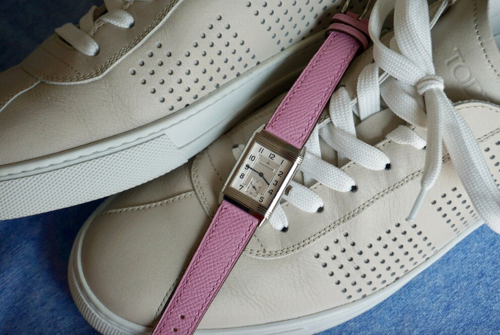 Epsom in Pink watch strap
