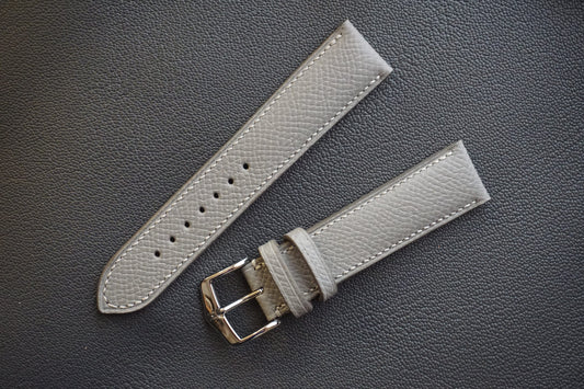 Epsom in light grey watch strap