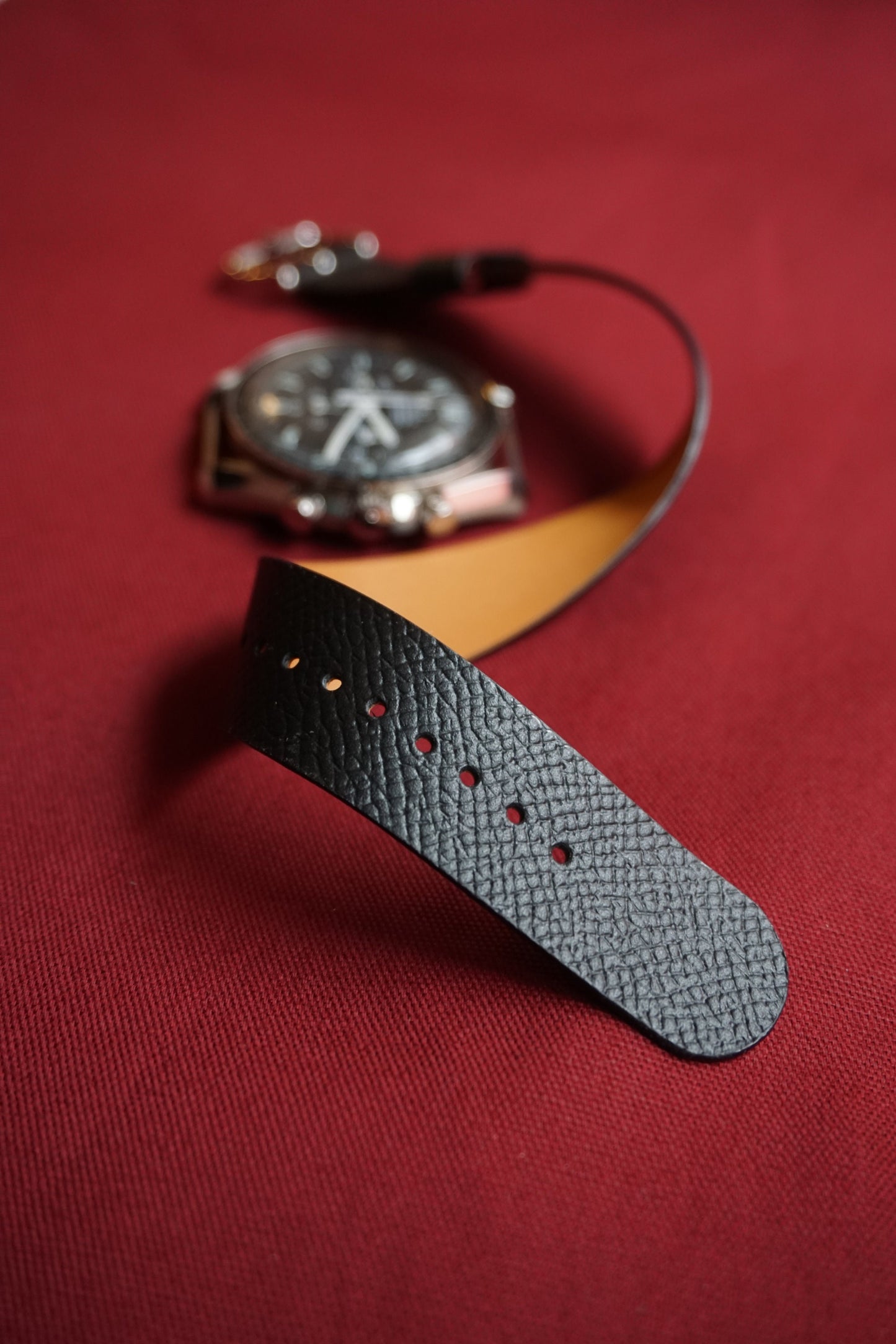 Epsom single pass strap watch strap