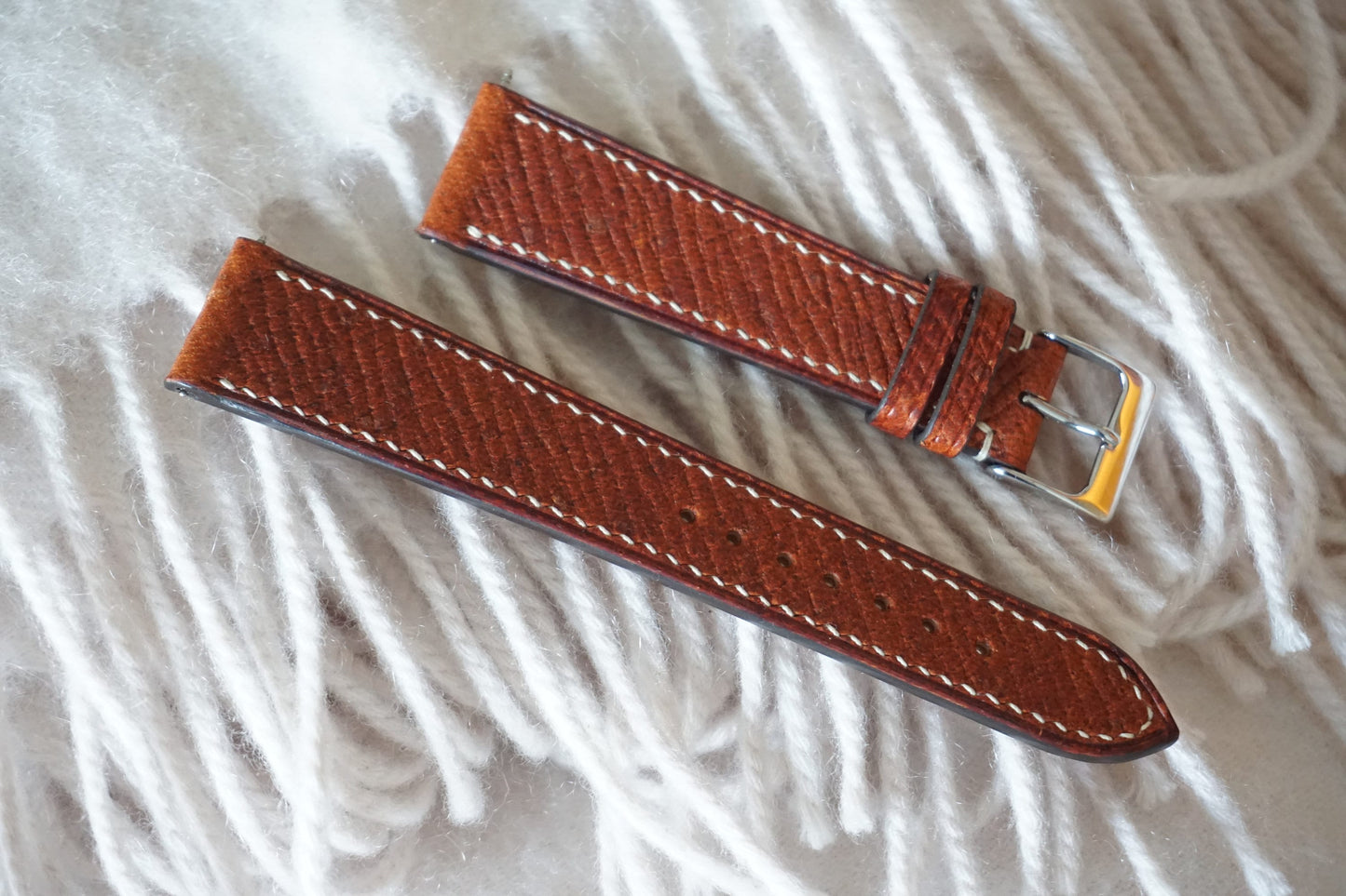 Rustic Tan wild Deer watch strap