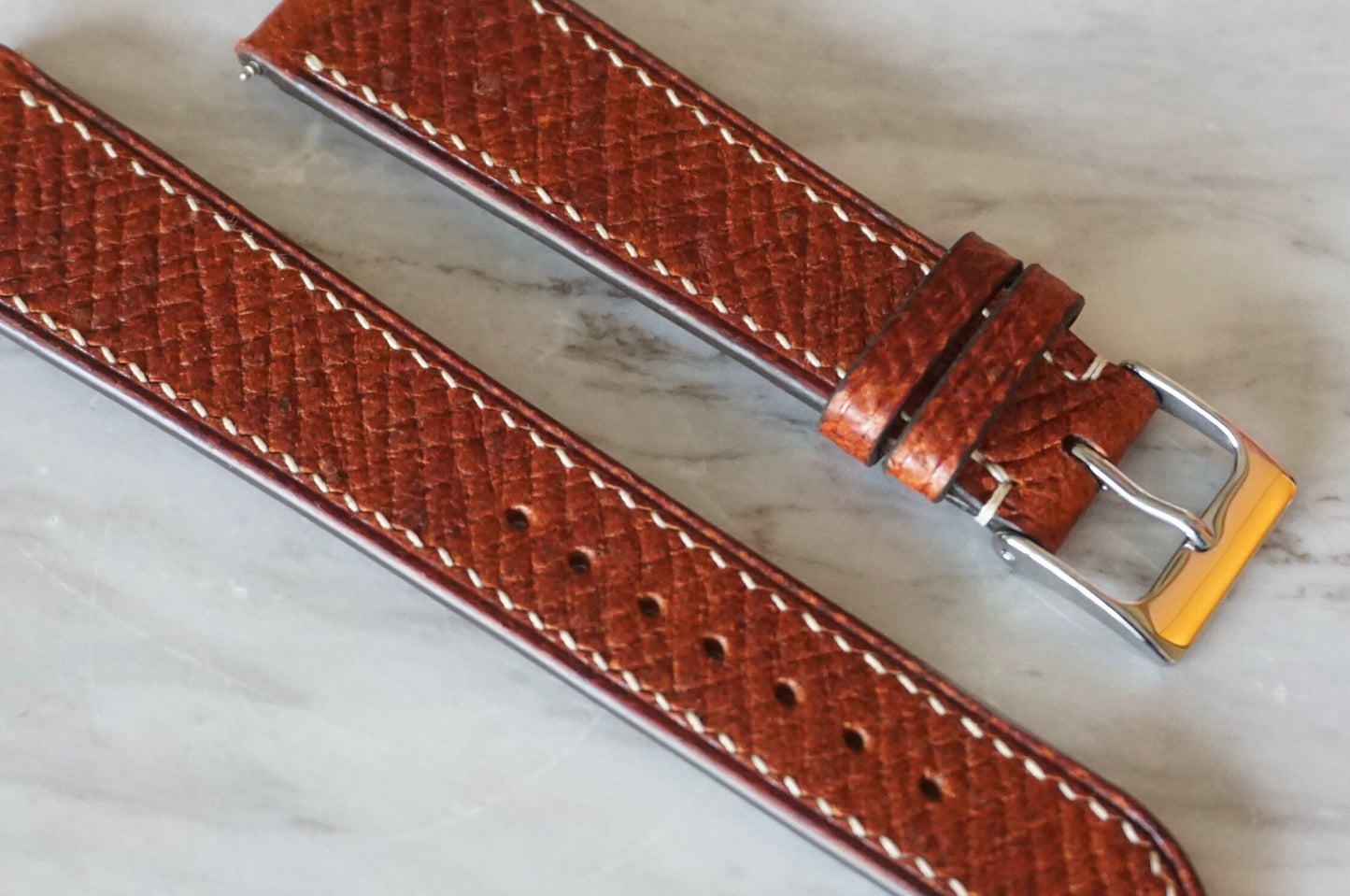 Rustic Tan wild Deer watch strap